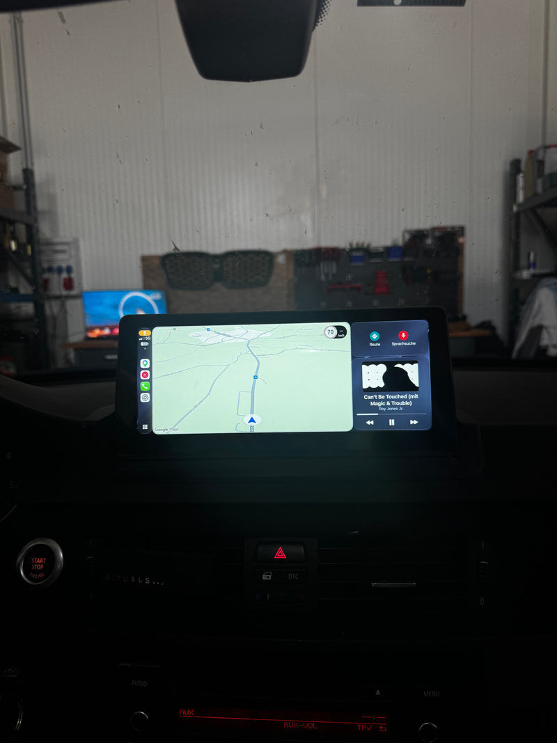 BMW E90 CarPlay & Rückfahrkamera